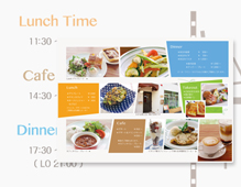 Leaflet / Cafe